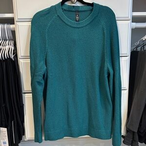 Lululemon Athletica Storm Teal Men’s Knit Sweater